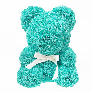 ROSE BEAR AQUA BLUE | Large 14inch